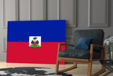 Flag of Haiti Glass Wall Art