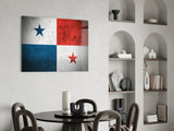 Flag of Panama Glass Wall Art