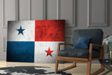 Flag of Panama Glass Wall Art