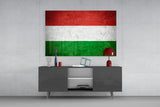 Flag of Hungary Glass Wall Art