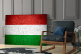 Flag of Hungary Glass Wall Art