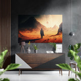 Another Planet Brushed Aluminium Dibond Wall Art