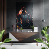 Spider Man Brushed Aluminium Dibond Wall Art