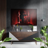 Revenge in His Eyes Brushed Aluminium Dibond Wall Art