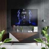 Revenge in His Eyes Brushed Aluminium Dibond Wall Art