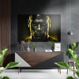 Revenge in His Eyes Brushed Aluminium Dibond Wall Art