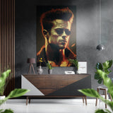 Fight Club Brushed Aluminium Dibond Wall Art