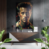 Fight Club Brushed Aluminium Dibond Wall Art