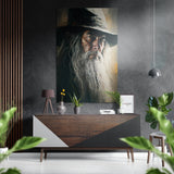 The Lord of the Rings Brushed Aluminium Dibond Wall Art