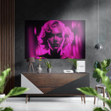 Marilyn Monroe Brushed Aluminium Dibond Wall Art