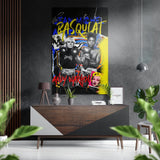 Basquiat Brushed Aluminium Dibond Wall Art