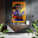 Basquiat Brushed Aluminium Dibond Wall Art