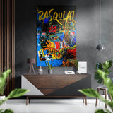 Basquiat Brushed Aluminium Dibond Wall Art