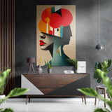 Shaped Mind Brushed Aluminium Dibond Wall Art