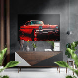 Classical Car Brushed Aluminium Dibond Wall Art