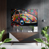 VW Brushed Aluminium Dibond Wall Art