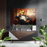 The Godfather Brushed Aluminium Dibond Wall Art