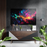 Colors of Space Brushed Aluminium Dibond Wall Art