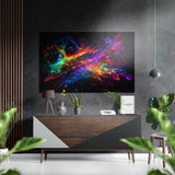 Colors of Space Brushed Aluminium Dibond Wall Art