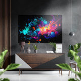 Colors of Space Brushed Aluminium Dibond Wall Art