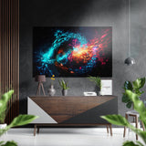 Colors of Space Brushed Aluminium Dibond Wall Art