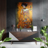 Klimt Brushed Aluminium Dibond Wall Art