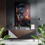 Terminator Brushed Aluminium Dibond Wall Art