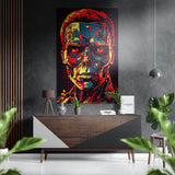 Terminator Brushed Aluminium Dibond Wall Art