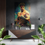 Rocky Brushed Aluminium Dibond Wall Art