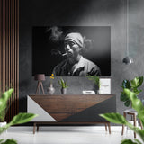 Tupac Brushed Aluminium Dibond Wall Art