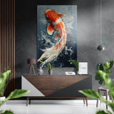 Fish Brushed Aluminium Dibond Wall Art