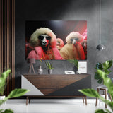 Sheeps' Life Brushed Aluminium Dibond Wall Art