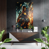 Mandalorian Brushed Aluminium Dibond Wall Art