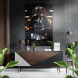 Darth Wader Brushed Aluminium Dibond Wall Art