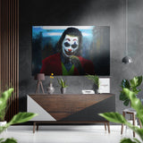 Joker Brushed Aluminium Dibond Wall Art