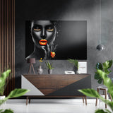 Beauty Brushed Aluminium Dibond Wall Art