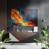 Colors of Flower Brushed Aluminium Dibond Wall Art