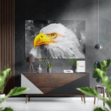 Eagle Brushed Aluminium Dibond Wall Art