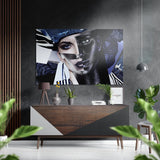 Faces of Her Brushed Aluminium Dibond Wall Art