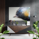 Sparrow Brushed Aluminium Dibond Wall Art