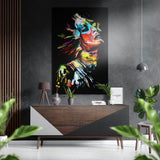 Colorful Feelings Brushed Aluminium Dibond Wall Art