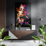 Colorful Feelings Brushed Aluminium Dibond Wall Art