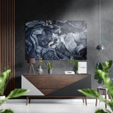 Marbleous Brushed Aluminium Dibond Wall Art