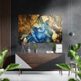 Marbleous Brushed Aluminium Dibond Wall Art