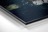 Brushed Aluminium Dibond Wall Art