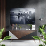 City View Brushed Aluminium Dibond Wall Art