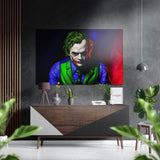 Joker Brushed Aluminium Dibond Wall Art