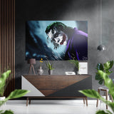 Joker Brushed Aluminium Dibond Wall Art