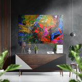 Anarchy of Colors Brushed Aluminium Dibond Wall Art