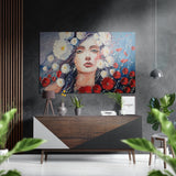 Beauty Brushed Aluminium Dibond Wall Art